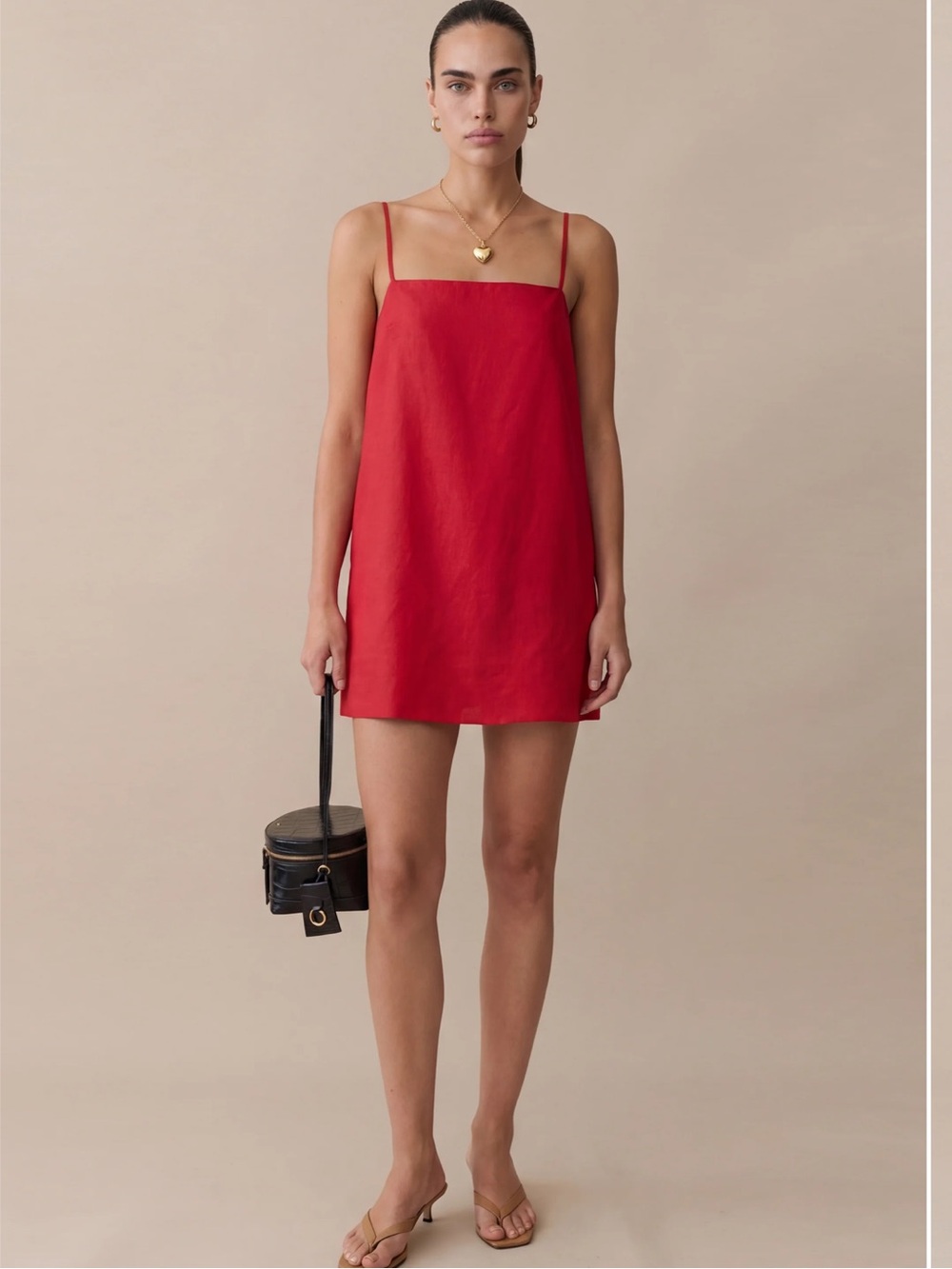 Kourt Rosalie Linen Dress BNWOT